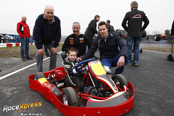 Vier genraties karting met familie van der Hoek